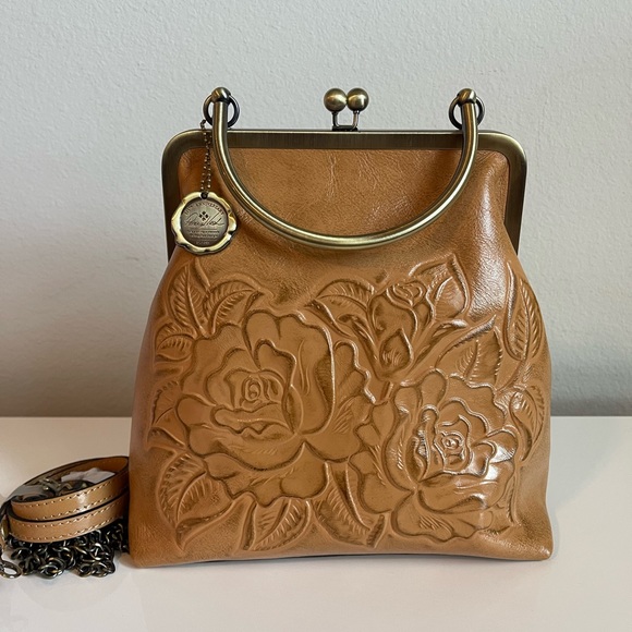 Patricia Nash Bags Patricia Nash Leather Novella Frame Bag Poshmark